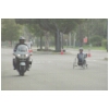 35 Handcyclist + Police Motorcycle